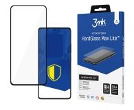 Folia / szkło na smartfon 3mk HardGlass Max Lite Black do Redmi Note 13 5G